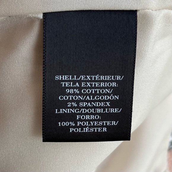 •Ann Taylor• Textured Floral Lined Pencil Skirt - Size 6 - Picture 7 of 10